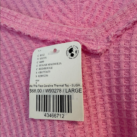 NWT We The Free Coraline Thermal Top - Picture 3 of 3